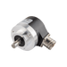 Shaft incremental encoder, EV58 Series, φ36 mm Clamping flange, Shaft Diameter 10g6 mm, Supply Voltage 10...30 VDC, Output Push-pull(with inverted signal), Radial, M23 12Pin, Resoluteion 180