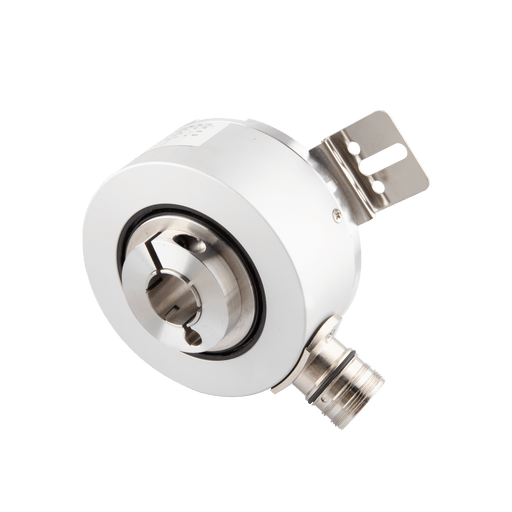Hollow shaft incremental encoder, Heavydic Series EV90, Fixing sheet, Through hollow Shaft 35H7 mm, 10...30 VDC, Output Push-pull(with inverted signal), M23 12Pin, Resoluteion 1024