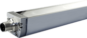 Machine lights, 12.5 W, 5700 K daylight white, 82°, 1100 lm, 24 V AC/DC, M12 plug 4-pin, -20  … +50 °C, IP65