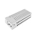 Complete Pneumatic Valve Manifold FDF Series, 12 Station, MVTE Io-link Interface, 1/4" Fittings, 10 mm Double Solenoid, Without Silencer, Exhalation From the Side, Applicable to the MVTE series valve terminals.