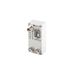 Pneumatic Interface, Multi-protocol for Pneumatic Manifold, 48 Outputs, M12 Connector, L-CODE power interface, 5-pole, Male, Two D-CODE bus interfaces, 4-pole, Female, The three protocols are Profinet, CC-Link IEFB, Ethernet/IP.