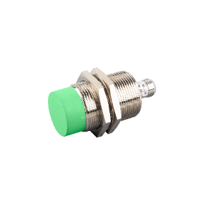 RFID readers, RF30-Series, High frequency, 13.56 MHz, ISO 15693, RS-485, Modbus RTU, IP67, Ø30 × 46 mm, Nickel-plated brass + PBT, -25...+70 °C, M12 x 1-Male, Flush, Operating distance 0…70 mm