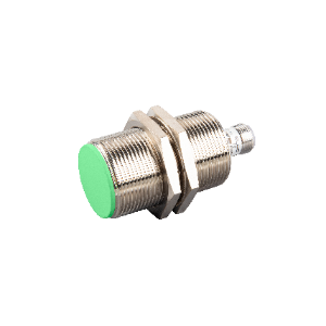 RFID readers, RF30-Series, High frequency, 13.56 MHz, ISO 15693, RS-485, Modbus RTU, IP67, Ø30 × 46 mm, Nickel-plated brass + PBT, -25...+70 °C, M12 x 1-Male, Non-flush, Operating distance 0…60 mm