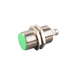 RFID readers, RF30-Series, High frequency, 13.56 MHz, ISO 15693, IO-Link, COM3 (230.4 kBaud), IP67, Ø30 × 46 mm, Nickel-plated brass + PBT, -25...+70 °C, M12 x 1-Male, Flush, Operating distance 0...60 mm
