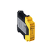 SR22 safety relay (standalone), Single/dual channel input wiring, Manual/automatic reset, Output contact 3 N/O + 1 N/C, Width 22.5 mm, Plug-in screw terminal, Monitoring of E-Stop, Safety gates.