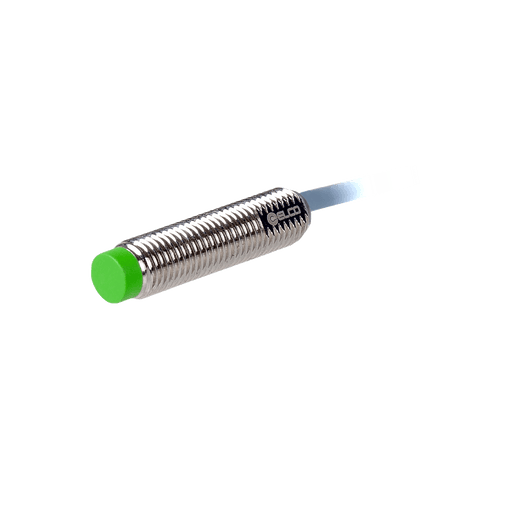 Inductive Sensor, Threaded cylindrical housing  M8, Switching distance 4 mm, Non-flush, IP68, -30…85 °C, NPN NO, Cable 2 m