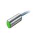 Inductive Sensor, Short metal smooth cylindrical housing  d = 8 mm, Switching distance 2 mm, Flush, IP67, -25…70 °C, PNP NC, Cable 2 m