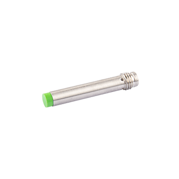 Inductive Sensor, Metal smooth cylindrical housing  d = 6.5 mm, Switching distance 2 mm, Non-flush, IP67, -25…70 °C, PNP NC, M8 connector