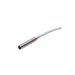 Inductive Sensor, Threaded cylindrical housing  M5, Switching distance 1 mm, Flush, IP67, -25…70 °C, NPN NC, Cable 2 m