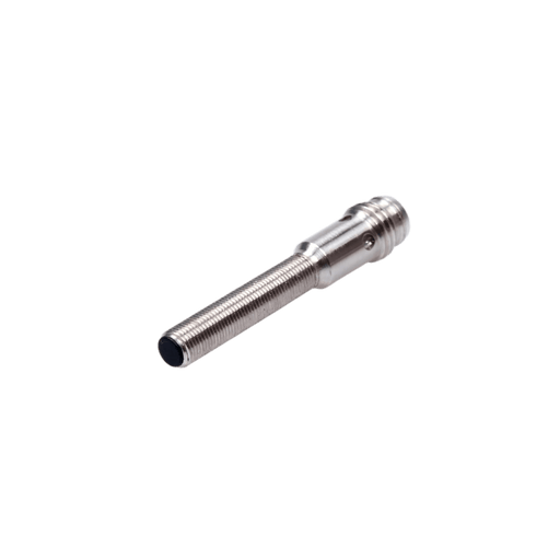 Inductive Sensor, Threaded cylindrical housing  M5, Switching distance 1 mm, Flush, IP67, -25…70 °C, PNP NC, M8 connector