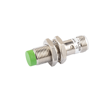 Inductive Sensor, Short threaded cylindrical housing M12, Switching distance 5 mm, Non-flush, IP67, -25…70 °C, NPN NO+NC, M12 connector