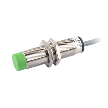 Inductive Sensor, Threaded cylindrical long housing M18, Switching distance 8 mm, Non-flush, IP67, -25…70 °C, NPN NO+NC, Cable 2 m