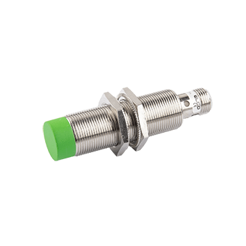 Inductive Sensor, Threaded cylindrical long housing M18, Switching distance 5 mm, Non-flush, IP67, -25…70 °C, PNP NO, M12 connector