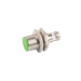 Inductive Sensor, Short threaded cylindrical housing  M18, short size, Switching distance 5 mm, Flush, IP67, -25…70 °C, PNP NO, M12 connector