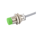 Inductive Sensor, Short threaded cylindrical housing  M18, short size, Switching distance 8 mm, Non-flush, IP67, -25…70 °C, PNP NO/NC, Cable 2 m