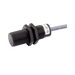 Inductive Sensor, Threaded cylindrical housing  M18, PTFE anti interference series , Switching distance 8 mm, Flush, IP67, -25…70 °C, PNP NO, Cable 2 m