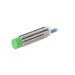 Inductive Sensor, Threaded cylindrical stainless steel housing M12, Switching distance 6 mm, Non-flush, IP68, -40…85 °C, NPN NO, Cable PUR 2 m