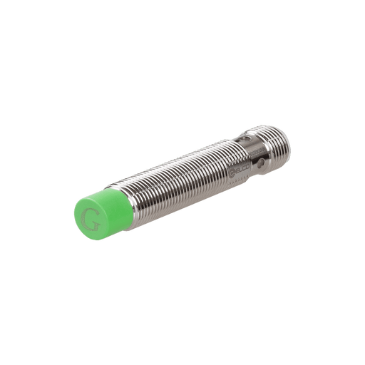 Inductive Sensor, Threaded cylindrical stainless steel housing M12, Switching distance 6 mm, Non-flush, IP68, -40…85 °C, PNP NO, M12 connector