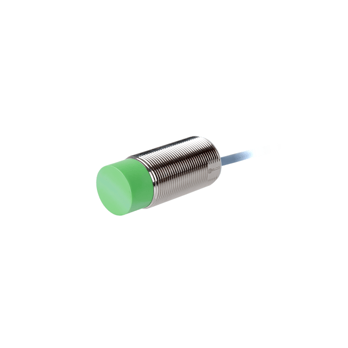 Inductive Sensor, Threaded cylindrical stainless steel housing M30, Switching distance 22 mm, Non-flush, IP68, -40…85 °C, NPN NC, Cable PUR 2 m