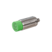 Inductive Sensor, Threaded cylindrical stainless steel housing M30, Switching distance 22 mm, Non-flush, IP68, -40…85 °C, NPN NC, M12 connector
