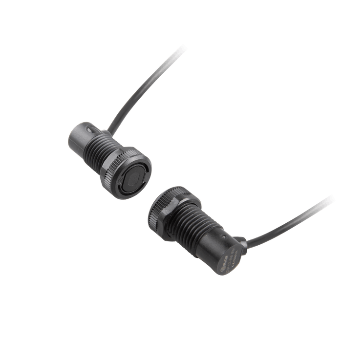 Photoelectric Sensor, OP12-Series, Opposed, Infrared beam, Operating range 5 m, PNP, L.O, 10…30V DC, -10…50°C, Switching frequency 100 Hz, IP67, Cable 2 m