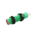 Photoelectric Sensor, OP18-Series, Diffused, Infrared beam, Operating range 400 mm, PNP, L.O + D.O, 10…30V DC, -25…65°C, Switching frequency 100 Hz, IP67, M12 4-pin connector