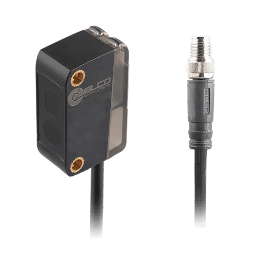 Photoelectric Sensor, OS10S-Series, Diffused, Infrared laser, Operating range 50...4000 mm, RS-485, 10…30V DC, -20…60°C, Switching frequency 80 Hz, IP67, 0.2 m + M8 4-pin connector