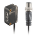 Photoelectric Sensor, OS10S-Series, Diffused with BGS, Infrared laser + red beam indicator, Operating range 50...1000 mm, Teach Button, NPN, L.O / D.O, 10…30V DC, -20…60°C, Switching frequency 30 Hz, IP67, 0.3 m + M12 4-pin connector