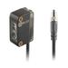 Photoelectric Sensor, OS10S-Series, Diffused with BGS, Infrared laser + red beam indicator, Operating range 50...1500 mm, Teach Button, NPN, L.O / D.O, 10…30V DC, -20…60°C, Switching frequency 30 Hz, IP67, 0.3 m + M8 4-pin connector