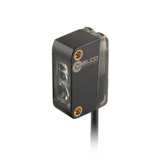 Photoelectric Sensor, OS10S-Series, Diffused with BGS, Infrared laser + red beam indicator, Operating range 50...4000 mm, Teach Button, NPN, L.O / D.O, 10…30V DC, -20…60°C, Switching frequency 30 Hz, IP67, Cable 2 m