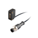 Photoelectric Sensor, OS10U-Series, Retro-reflective vitreous body detect, Blue beam, Operating range 2 m, PNP, L.O / D.O, 10…30V DC, -25…55°C, Switching frequency 1000 Hz, IP67, M12 4-pin connector