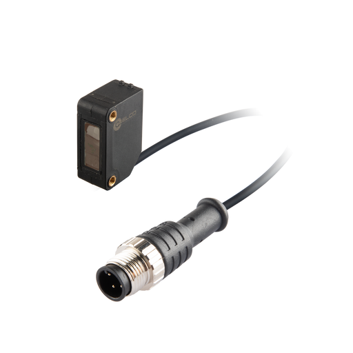 Photoelectric Sensor, OS10U-Series, Retro-reflective vitreous body detect, Blue beam, Operating range 2 m, NPN, L.O / D.O, 10…30V DC, -25…55°C, Switching frequency 1000 Hz, IP67, M12 4-pin connector