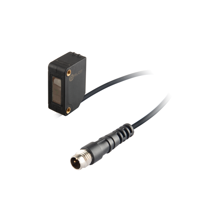 Photoelectric Sensor, OS10U-Series, Retro-reflective vitreous body detect, Blue beam, Operating range 2 m, PNP, L.O / D.O, 10…30V DC, -25…55°C, Switching frequency 1000 Hz, IP67, M8 4-pin connector