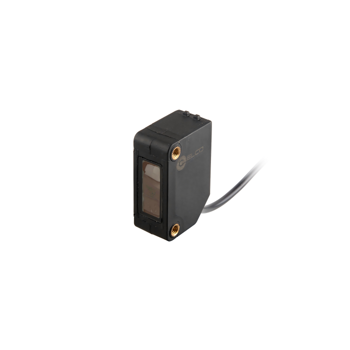 Photoelectric Sensor, OS10U-Series, Retro-reflective vitreous body detect, Blue beam, Operating range 2 m, NPN, L.O / D.O, 10…30V DC, -25…55°C, Switching frequency 1000 Hz, IP67, Cable 2 m