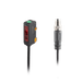 Photoelectric Sensor, OS22-Series, Diffused with BGS, Red beam, Operating range 10...120 mm, NPN, D.O, 10…30V DC, -10…50°C, Switching frequency 200 Hz, IP67, 0.3 m cable + M8 4-pin connector