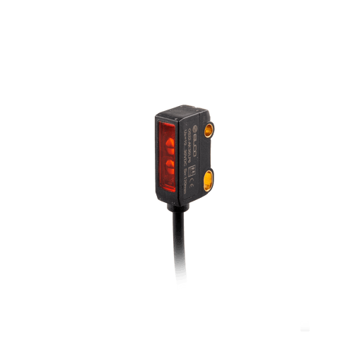 Photoelectric Sensor, OS22-Series, Diffused fixed BGS, Red beam, Operating range 5...30 mm, NPN, L.O, 10…30V DC, -10…50°C, Switching frequency 200 Hz, IP67, Cable 2 m