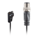 Photoelectric Sensor, OS4-Series, Front-Opposed, Receiver, Red beam, Operating range 1 m, NPN, D.O, 10…30V DC, -10…55°C, Switching frequency 800 Hz, IP67, 0.3 m cable + M12 4-pin connector