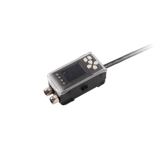 Distance Sensor, OSC1-Series, Laser Array Sensor Controller, use with OSMT60-Series, 12…24V DC, 2 x Push-Pull PNP/NPN,Analog 4…20 mA or 0…10V DC, -20…50°C, IP50, Cable 2 m, cascadeable with another OSC1 or Gateway M1-EC6 modul