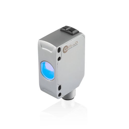 Distance Sensor, OSM45-Series, Laser Distance Sensor (Triangulation), Red laser, Operating range 35…310 mm, Resolution 0.1 mm, NPN or PNP, RS-485, 10…30V DC, -10…50°C, IP67, M12 5-pin connector