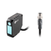 Distance Sensor, OSM61-Series, Laser Distance Sensor (Micrometer distance measurement), Red laser, Operating range 250 mm +/- 150 mm, Resolution 10 μm, 2×NPN or PNP, RS-485, 10…30V DC, -10…50°C, IP67, 0.3 m Cable + M12 8-pin connector