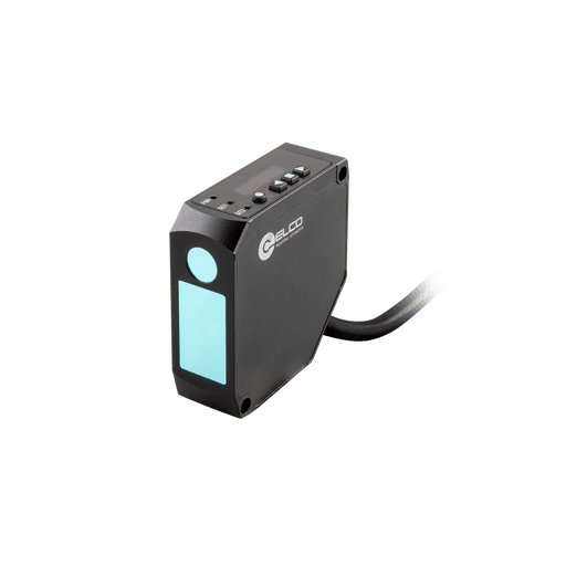 Distance Sensor, OSM61-Series, Laser Distance Sensor (Micrometer distance measurement), Red laser, Operating range 30 mm +/- 4 mm, Resolution 1 μm, 2×NPN or PNP, RS-485, 10…30V DC, -10…50°C, IP67, Cable 2 m