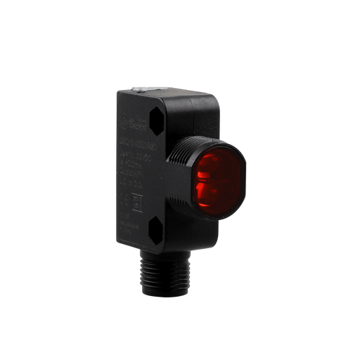 Photoelectric Sensor, OSQ18-Series, Opposed, Emitter, Infrared beam, Operating range 25 m, 10…30V DC, -25…55°C, IP67, M12 4-pin connector