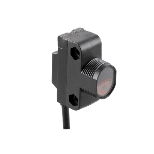 Photoelectric Sensor, OSQ18-Series, Polarized retro-reflective, Laser beam, Operating range 0.1 … 8 m, PNP, L.O + D.O, 10…30V DC, -25…55°C, Switching frequency 800 Hz, IP67, Cable 2 m