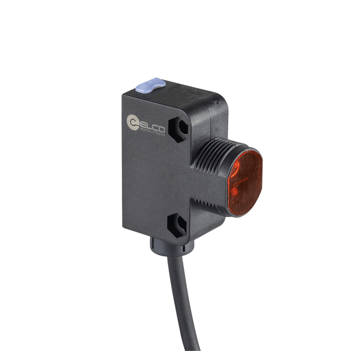 Photoelectric Sensor, OSQ18-Series, Opposed, Emitter, Infrared beam, Operating range 25 m, 10…30V DC, -25…55°C, IP67, Cable 2 m