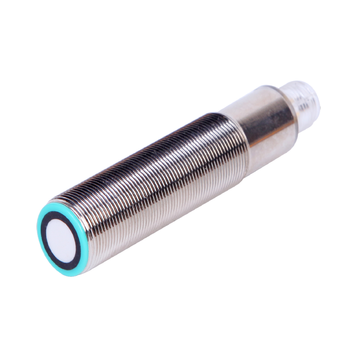Ultrasonic Sensor, G18-Series, Diffused, Operating range 60…1000 mm, Resolution 0.5 mm, Analog 5...10 V, 15…30 V DC, -25…70 °C,  Switching frequency 20 Hz, IP67, M12 4-pole