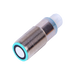 Ultrasonic Sensor, G18-Series, Diffused, Operating range 30…350 mm, Resolution 0.17 mm, NPN, NC/NO, 15…30 V DC, -25…70 °C,  Switching frequency 20 Hz, IP67, M12 4-pole
